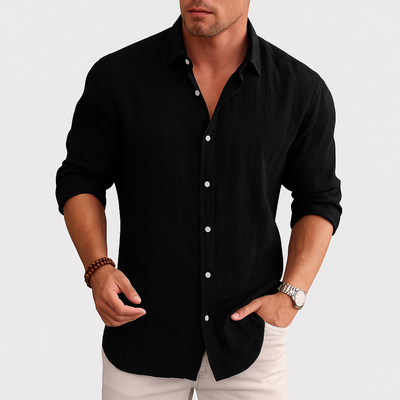 Elvio™ | Camisa Lino Esencial