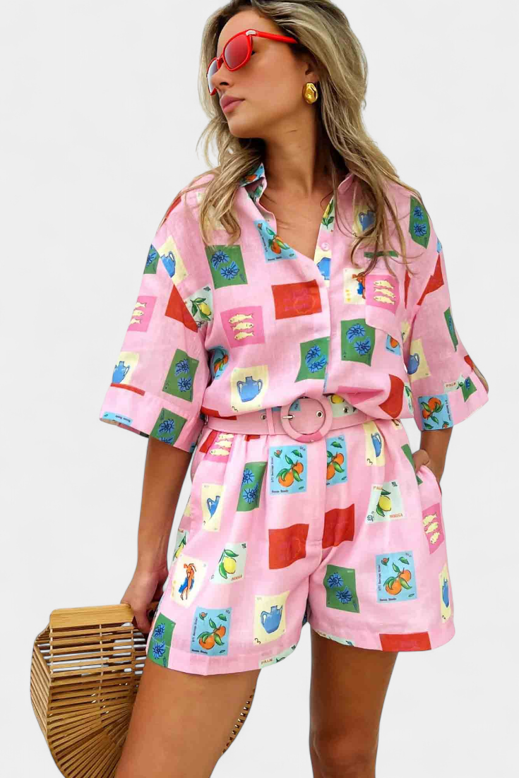 Mariluz™ | Conjunto Camisa