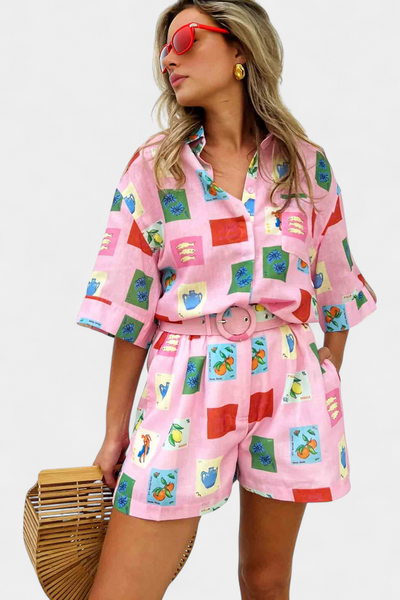 Mariluz™ | Conjunto Camisa