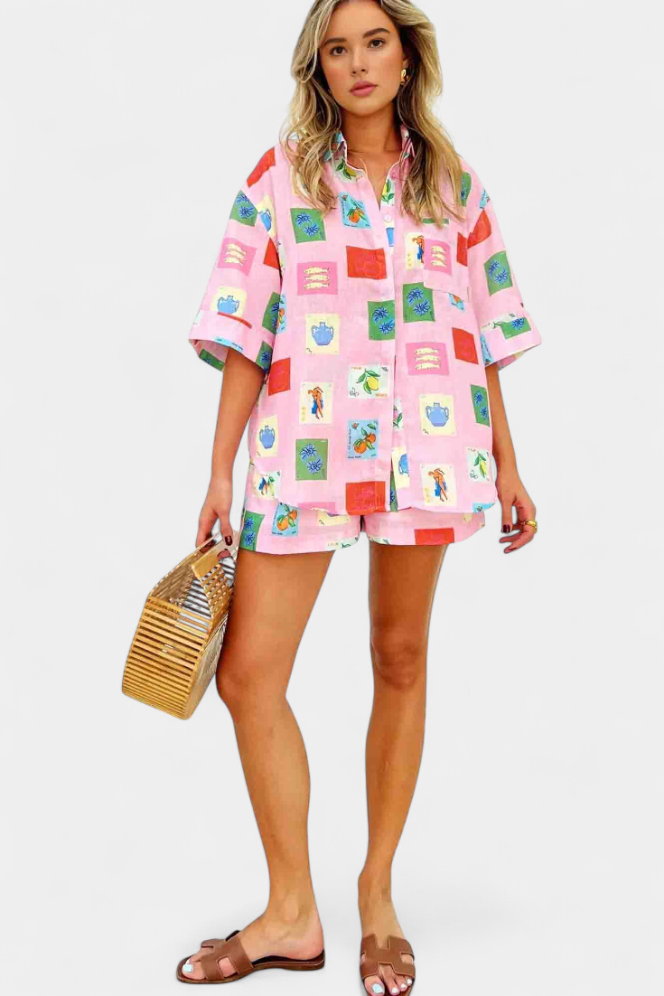 Mariluz™ | Conjunto Camisa