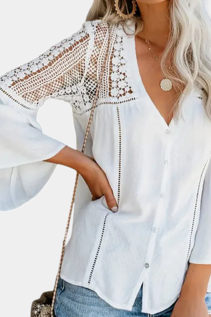 Sunwoven™ | Blusa Encaje