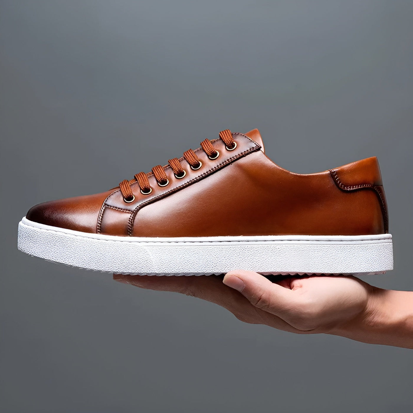 Marcello™ | Zapatillas Hombre Cuero