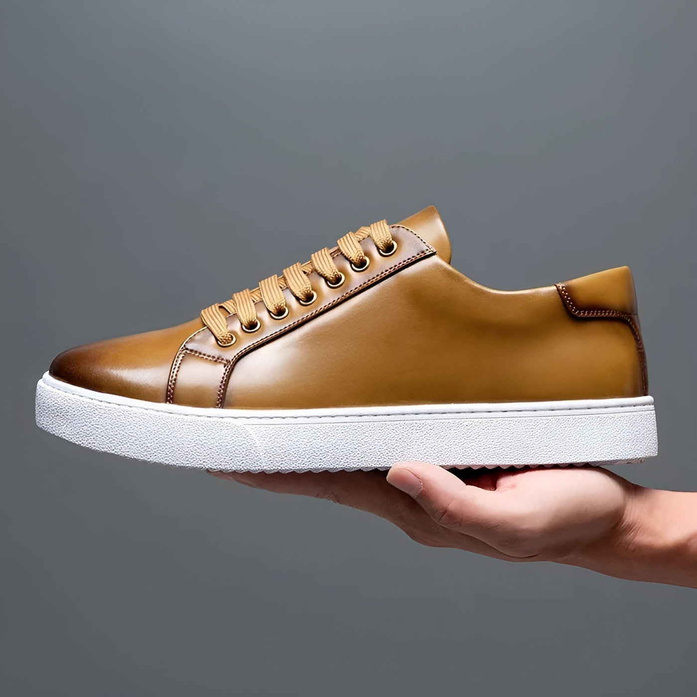 Marcello™ | Zapatillas Hombre Cuero