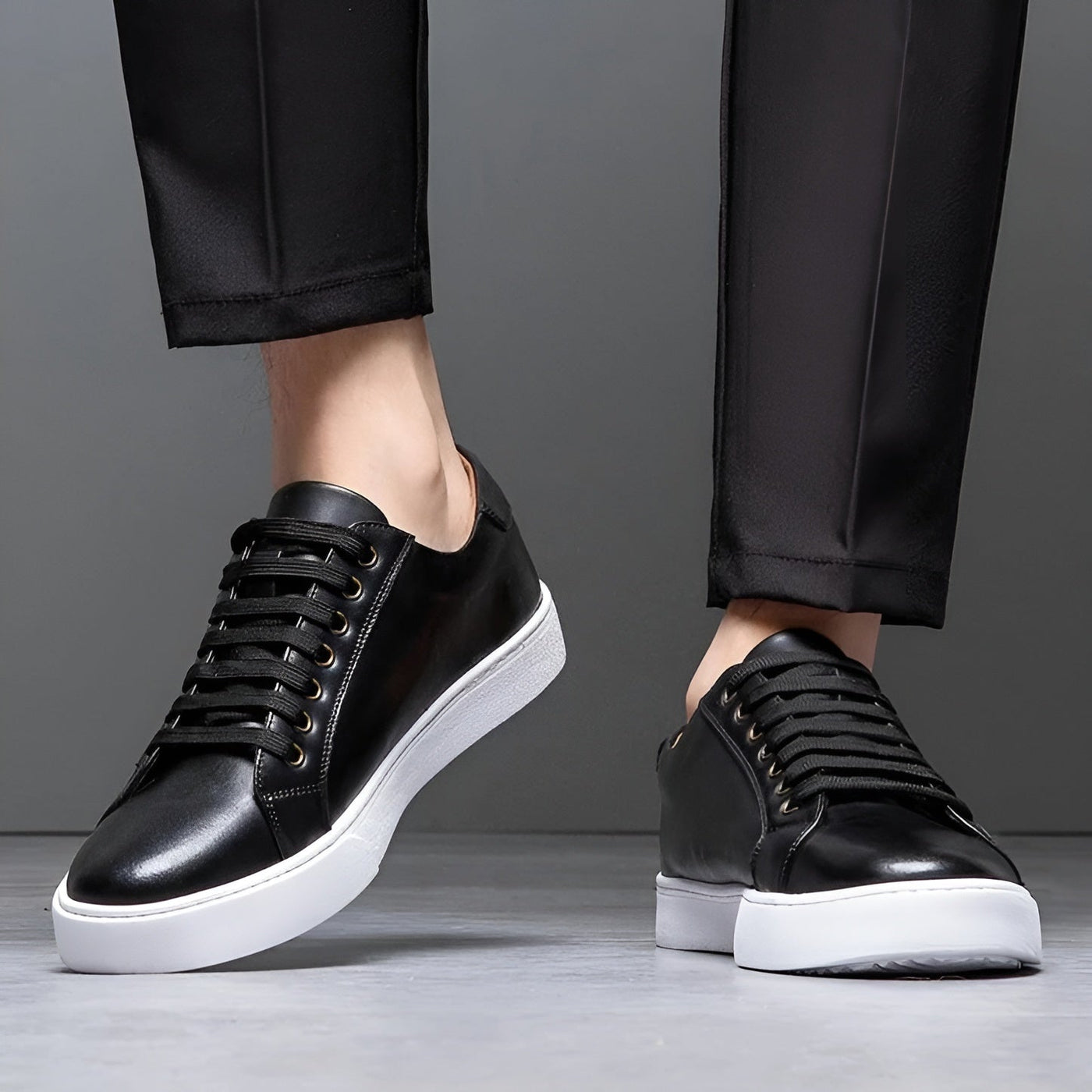 Marcello™ | Zapatillas Hombre Cuero