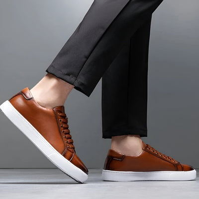 Marcello™ | Zapatillas Hombre Cuero