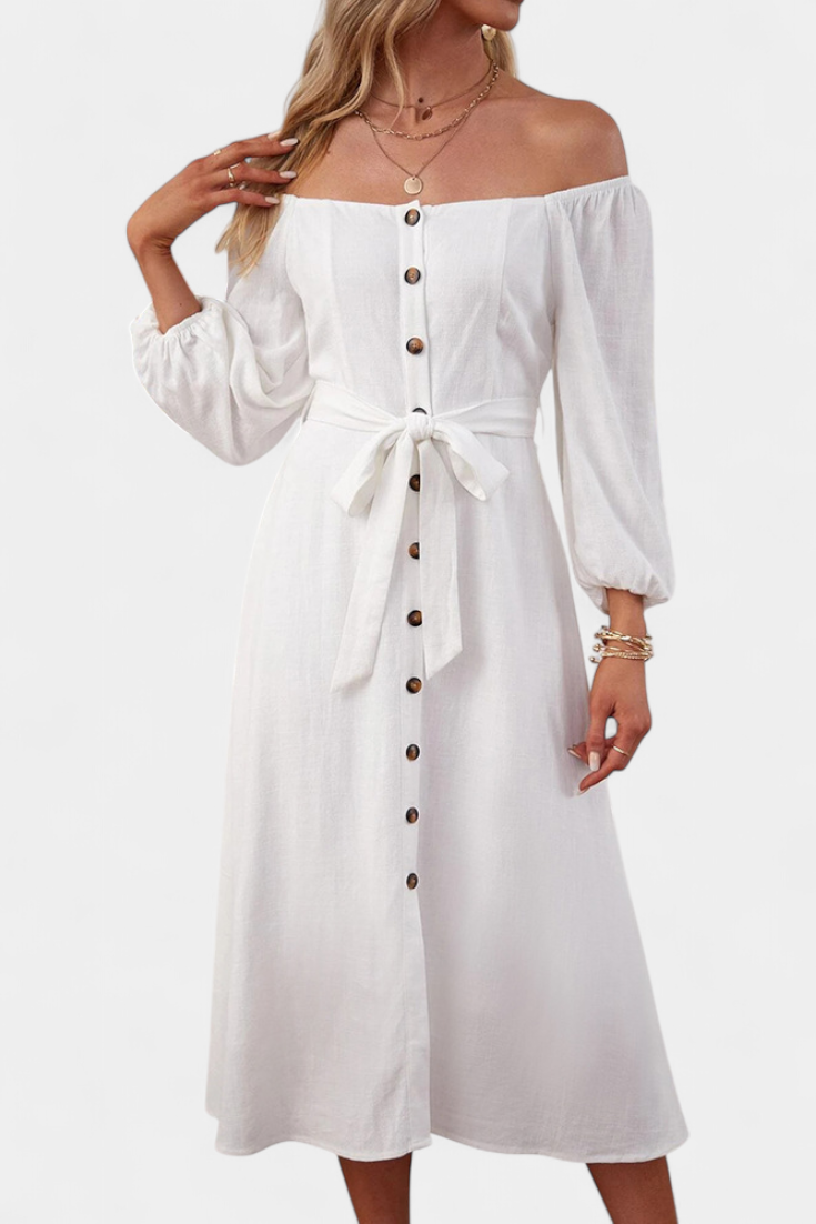 Leonor™ | Vestido Hombros