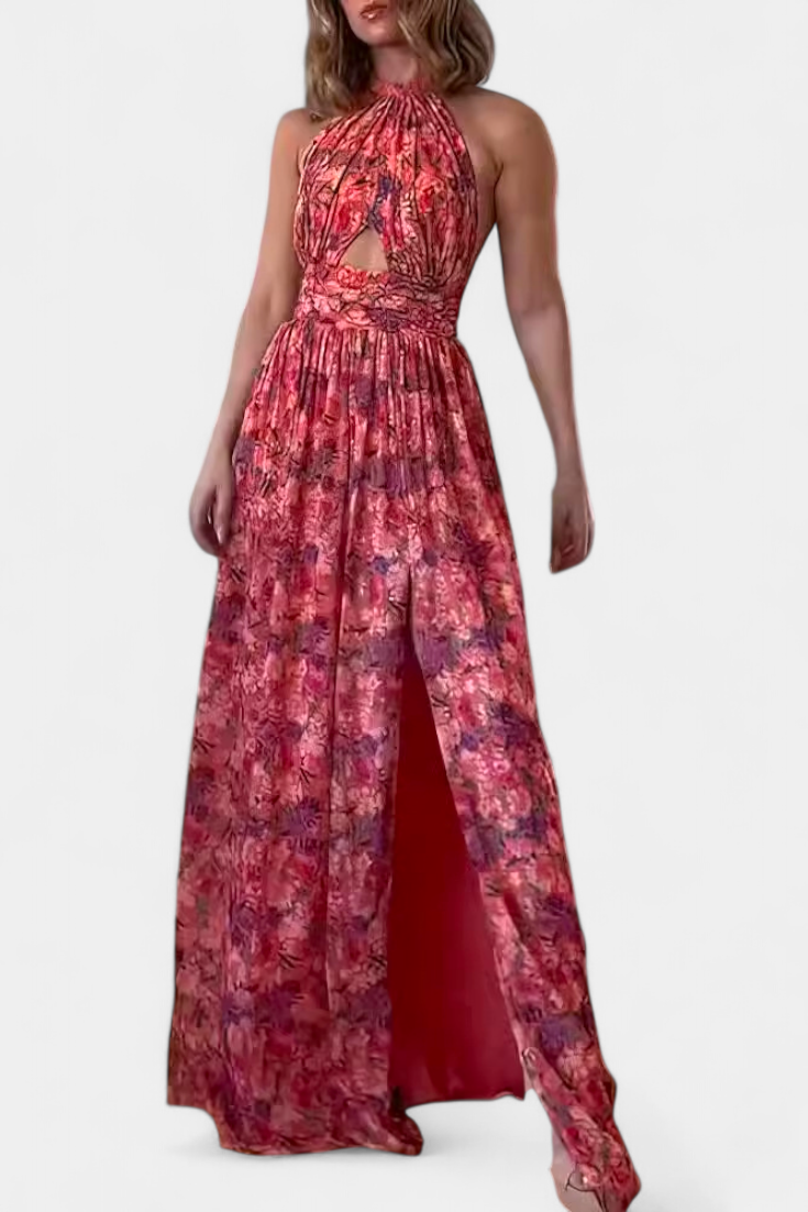Rihanna™ | Vestido Floral Espalda