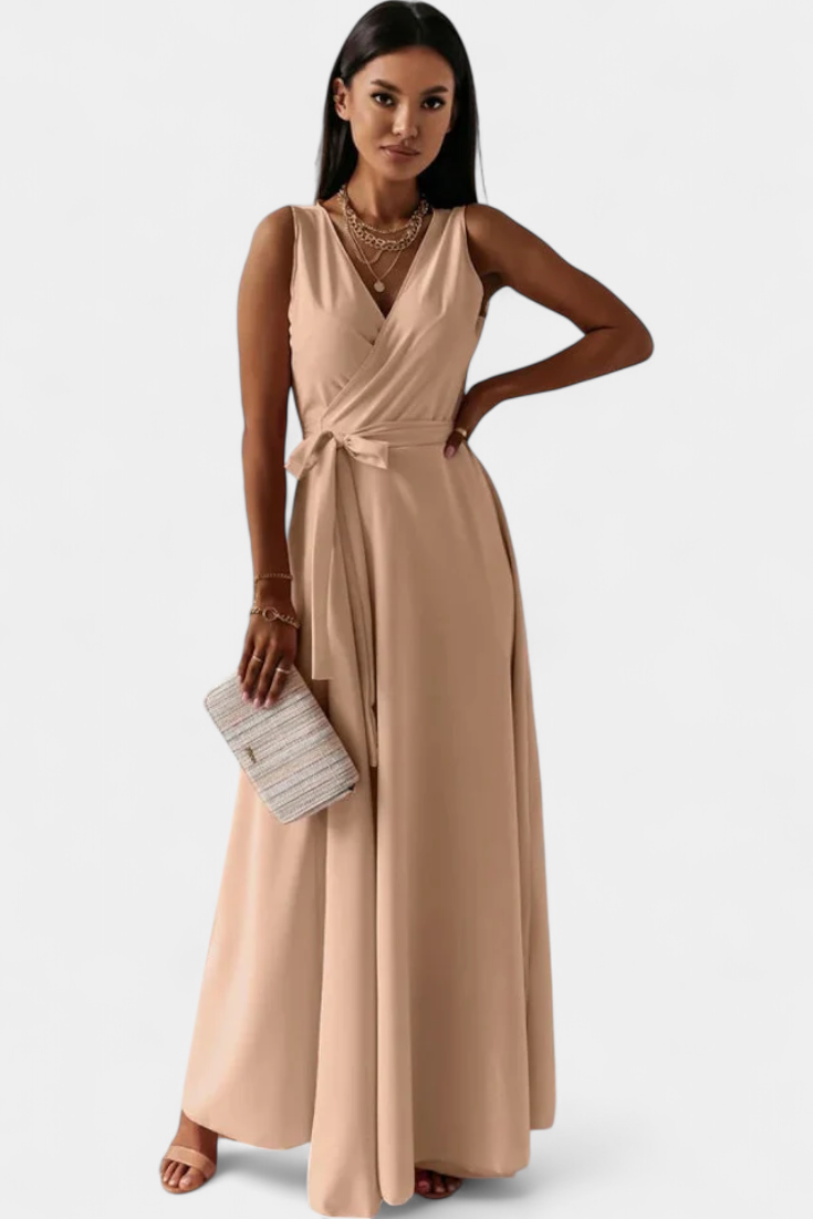 Marla™ | Vestido Largo Sólido