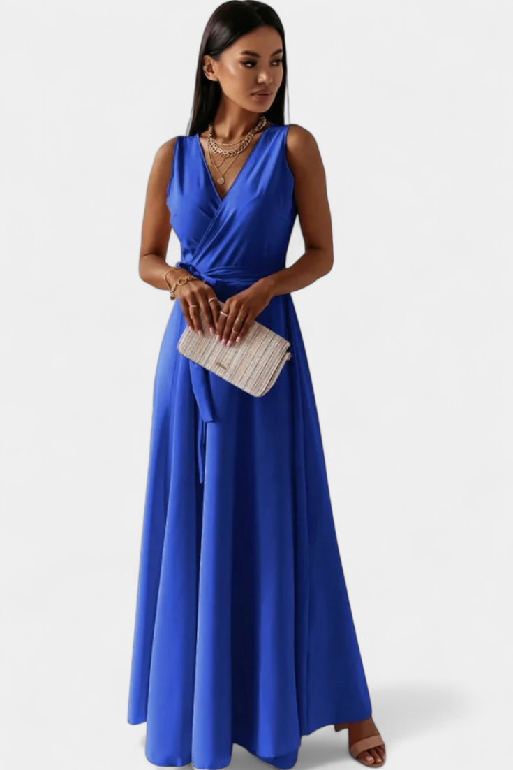 Marla™ | Vestido Largo Sólido