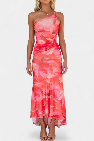 Abigail™ | Vestido Floral Una Manga