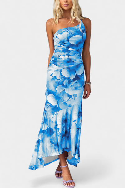 Abigail™ | Vestido Floral Una Manga