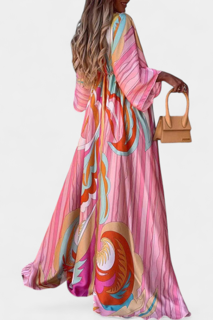 Joelle™ | Vestido Arcoíris