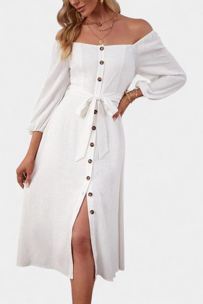 Leonor™ | Vestido Hombros