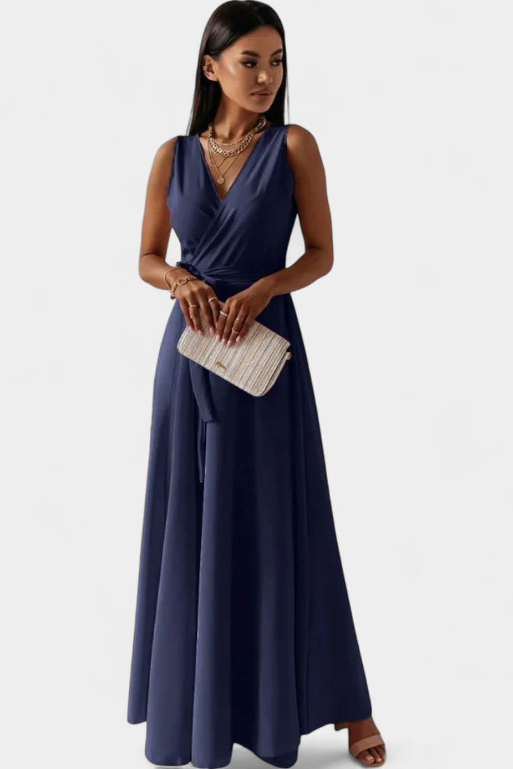 Marla™ | Vestido Largo Sólido