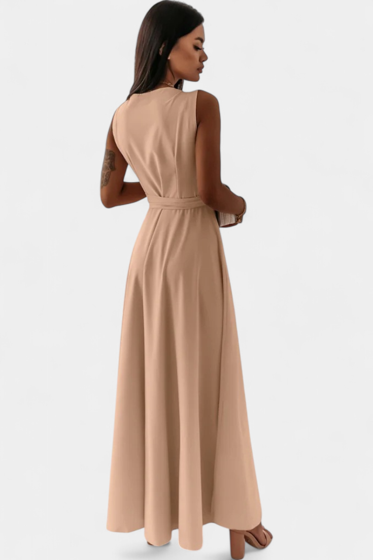 Marla™ | Vestido Largo Sólido