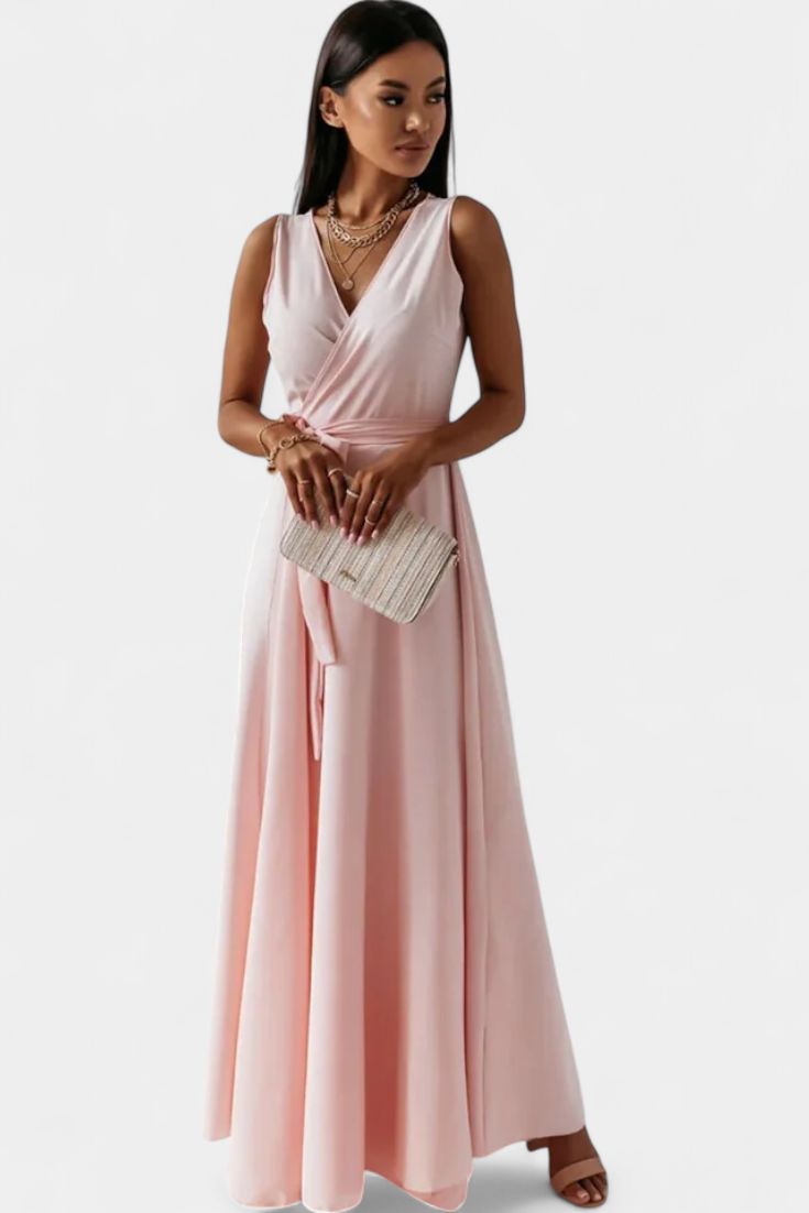 Marla™ | Vestido Largo Sólido