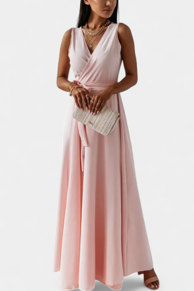 Marla™ | Vestido Largo Sólido