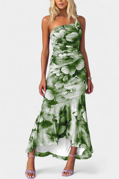 Abigail™ | Vestido Floral Una Manga