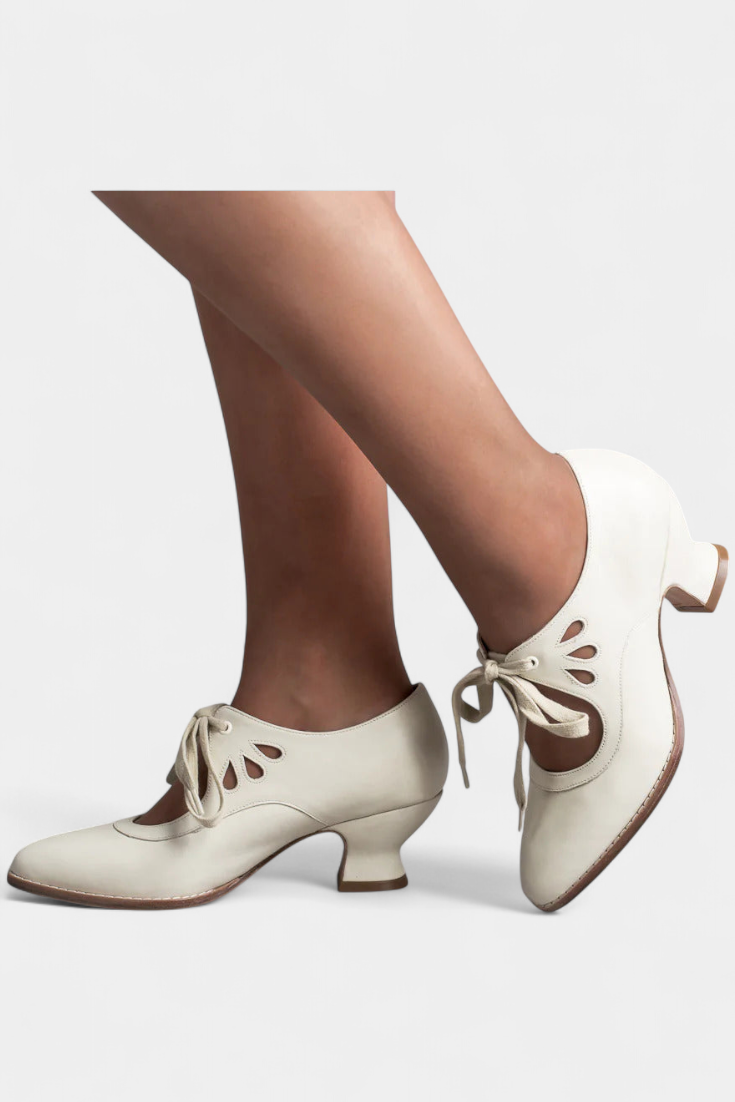 Britt™ | Tacones de Cuero