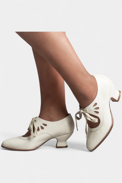 Britt™ | Tacones de Cuero