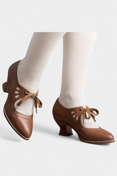 Britt™ | Tacones de Cuero