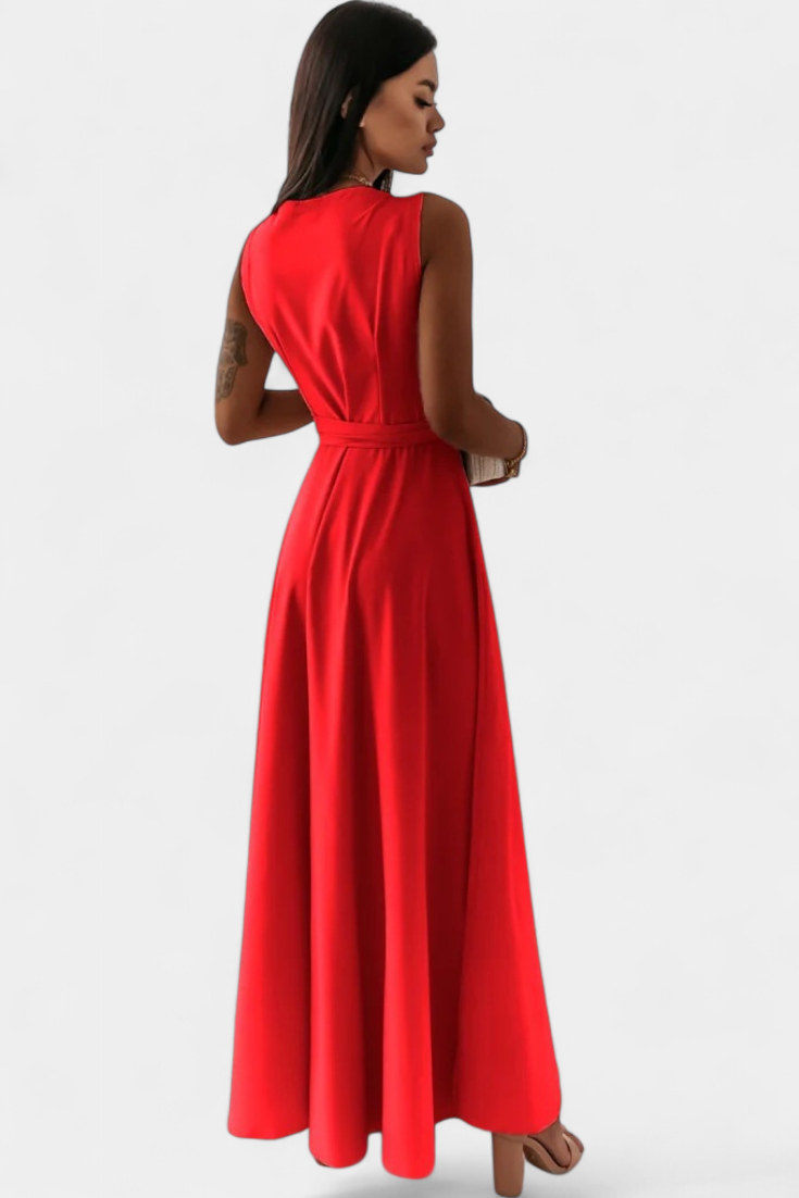 Marla™ | Vestido Largo Sólido