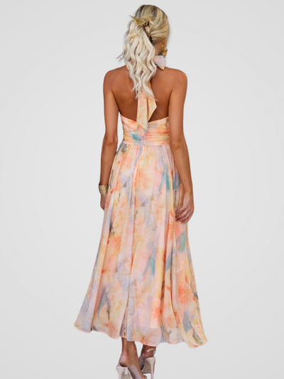 Valeria™ | Vestido Melocotón