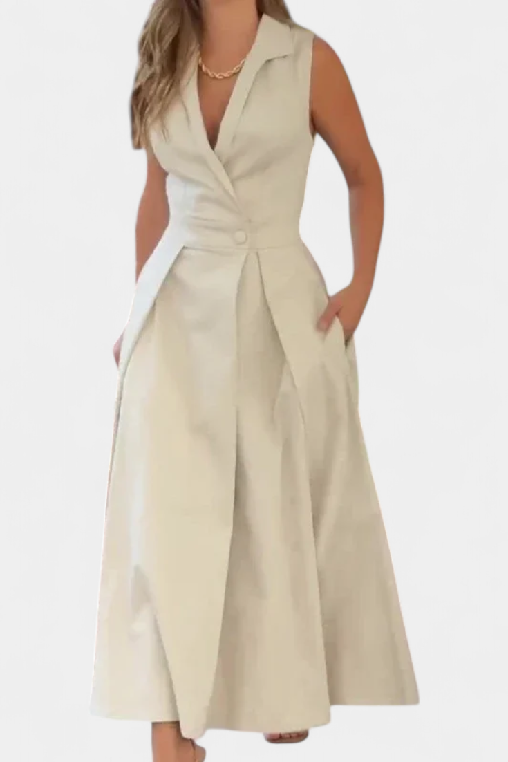Beverly™ | Vestido Blazer sin Mangas