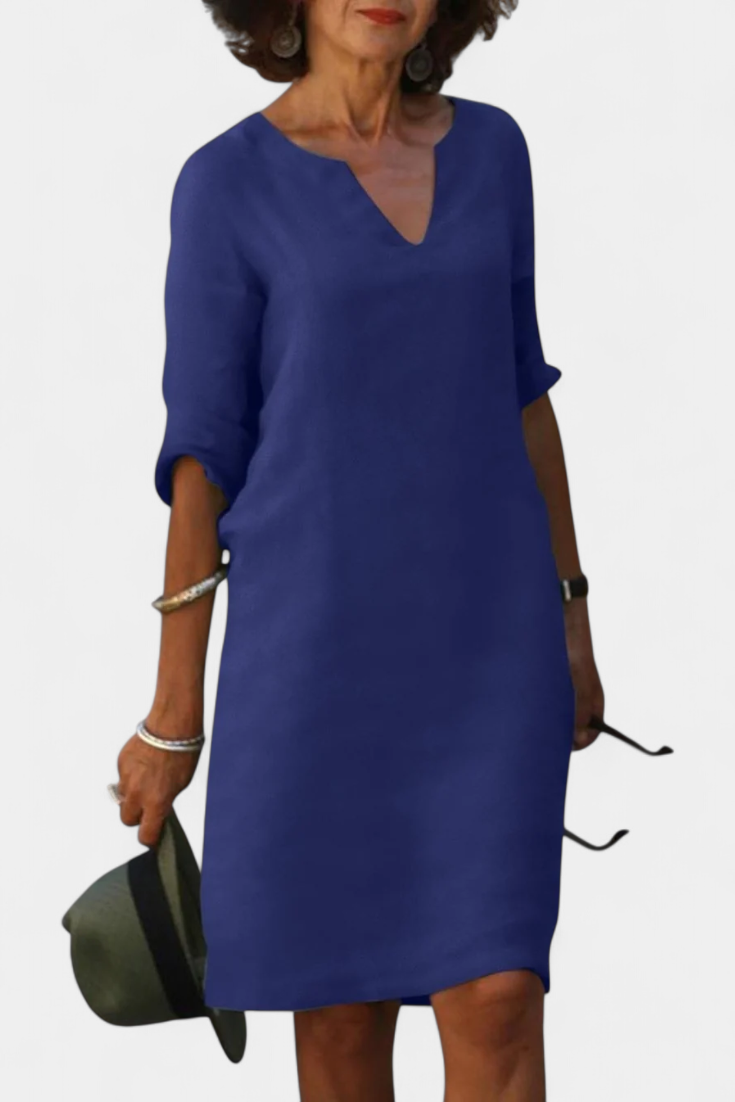 Elowen™ | Vestido Escote V Manga