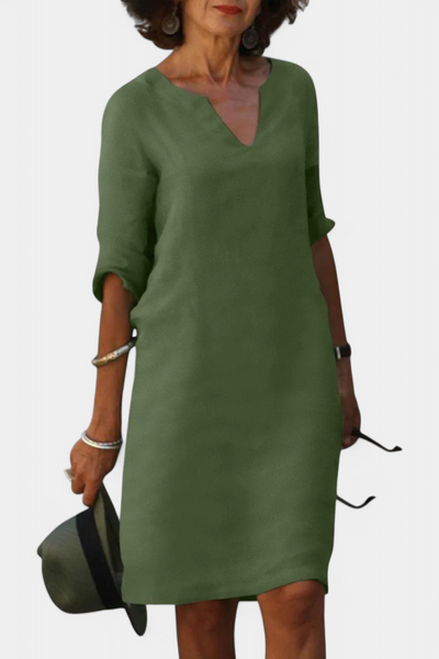 Elowen™ | Vestido Escote V Manga