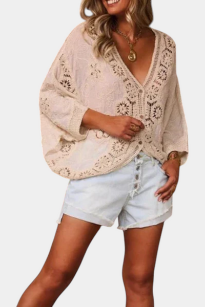 Adele™ | Blusa Crochet