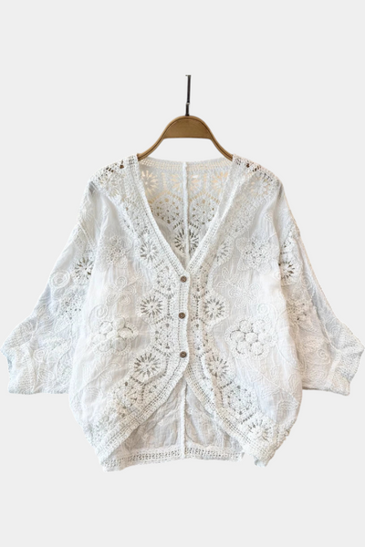 Adele™ | Blusa Crochet