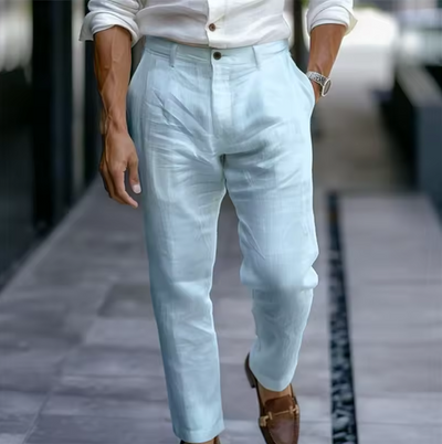 Carlos™ | Pantalones de Lino