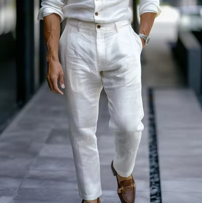 Carlos™ | Pantalones de Lino