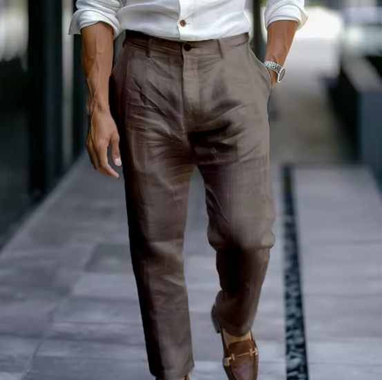 Carlos™ | Pantalones de Lino