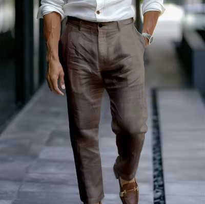 Carlos™ | Pantalones de Lino