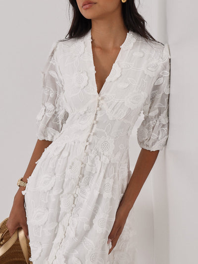 Beatriz™ | Vestido de Verano Bordado