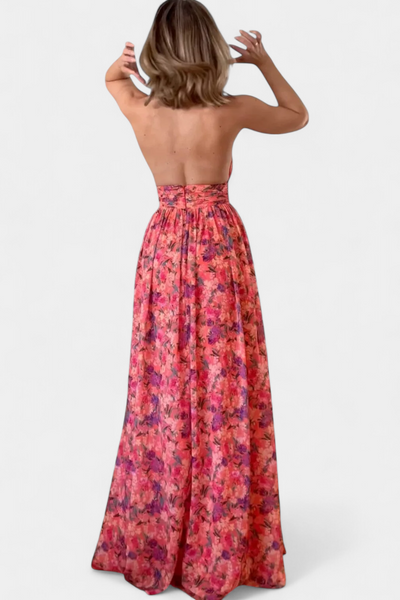 Rihanna™ | Vestido Floral Espalda