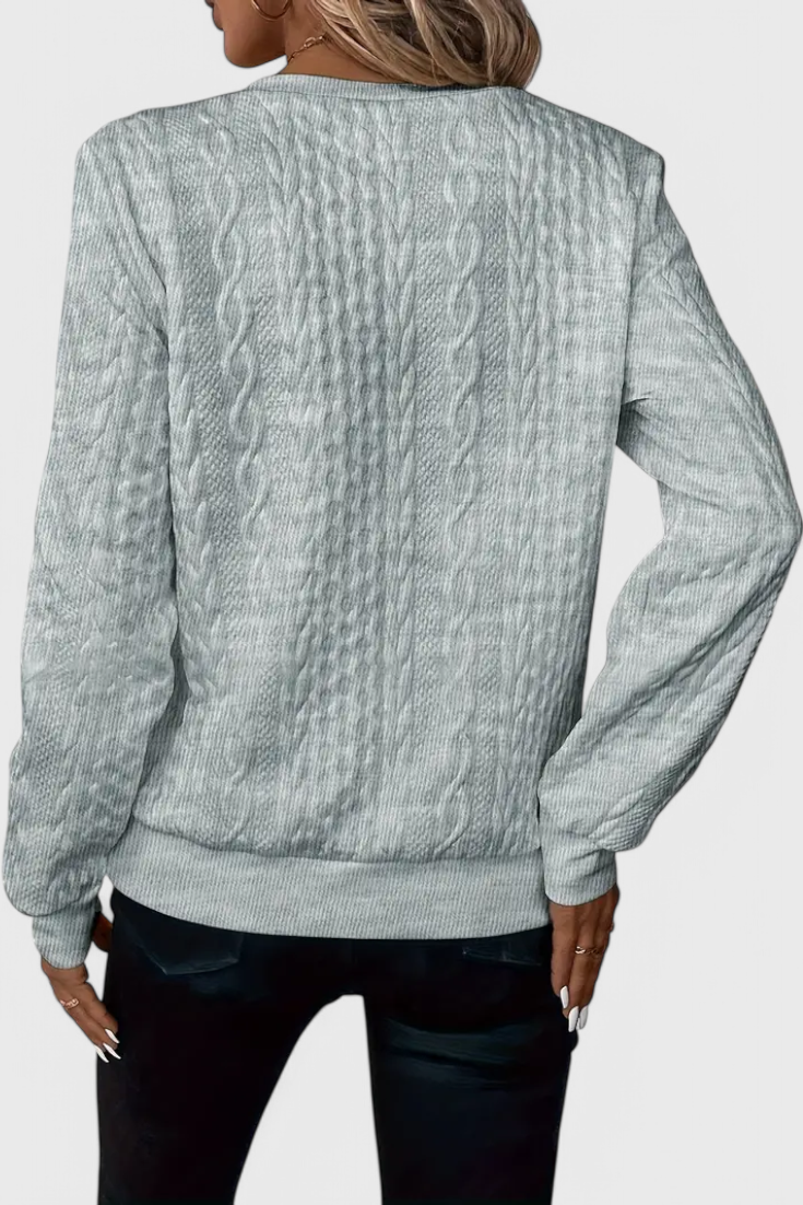 Zoey™ | Jersey Cremallera Suave