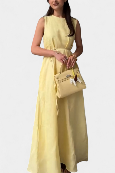 Rosetta™ | Vestido sin Mangas Lazo