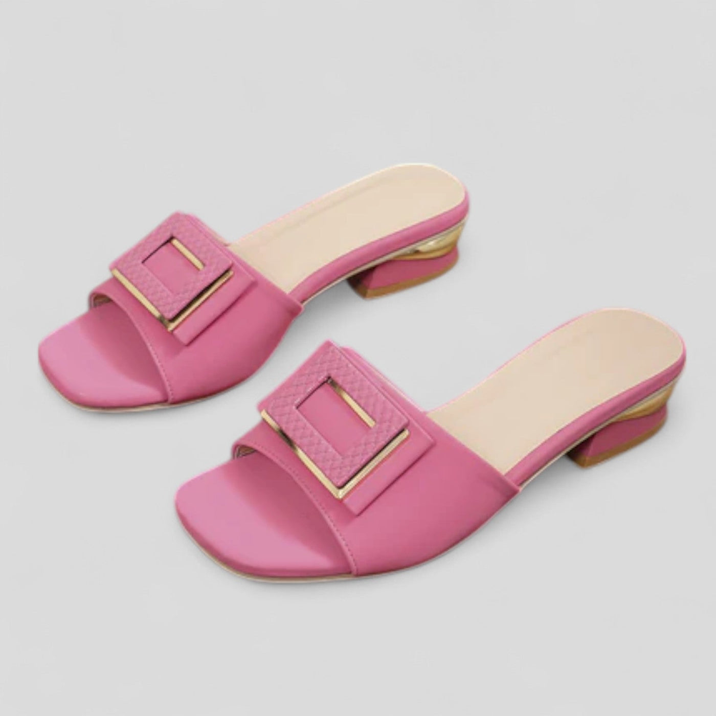 Iselina™ | Mules con Hebilla