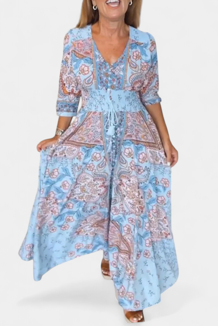 Dunya™ | Vestido Escote V