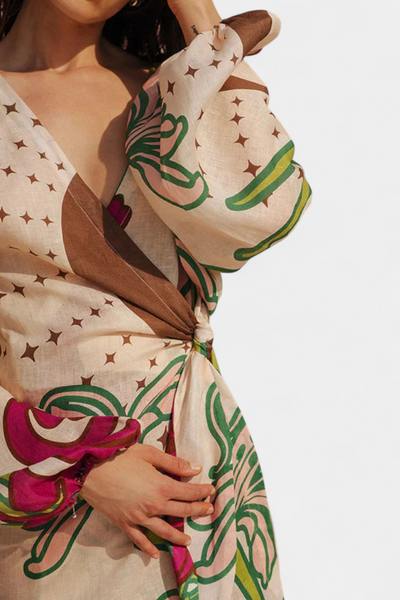 Fana™ | Vestido Cruzado Floral