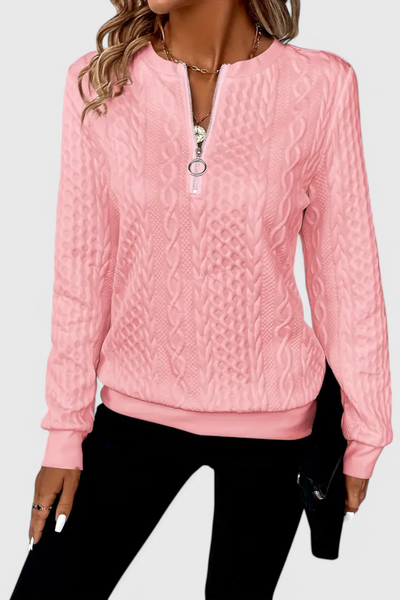 Zoey™ | Jersey Cremallera Suave
