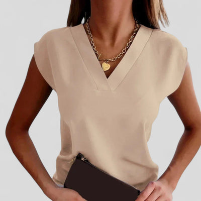 Camila™ | Blusa de Satén