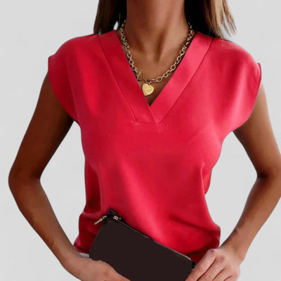 Camila™ | Blusa de Satén