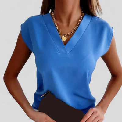 Camila™ | Blusa de Satén