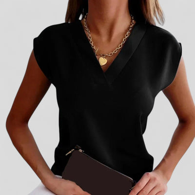 Camila™ | Blusa de Satén