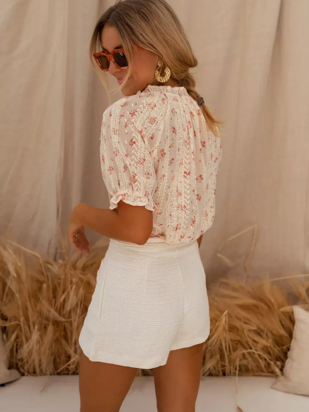 Lucía™ | Blusa Floral Estival