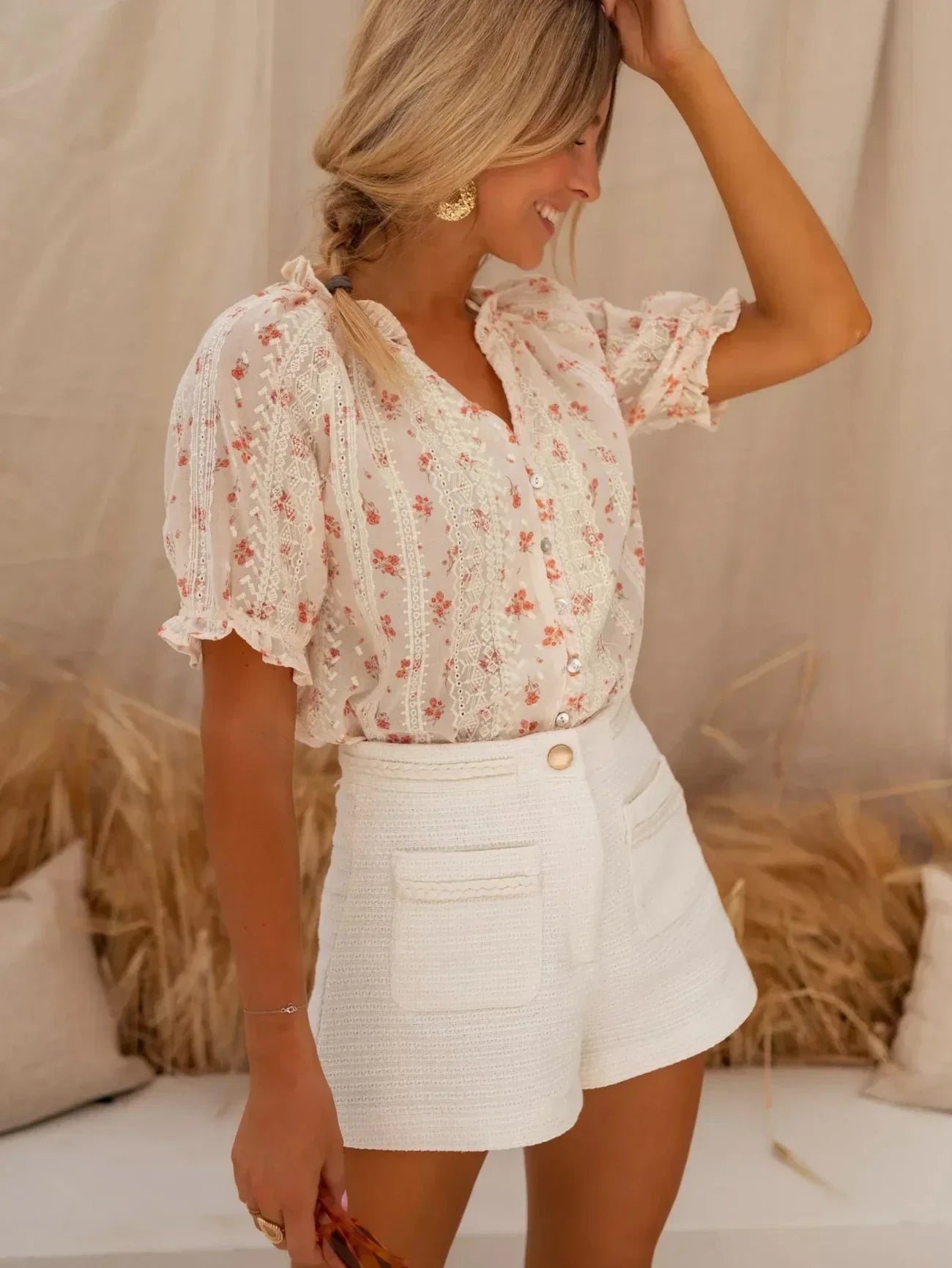 Lucía™ | Blusa Floral Estival
